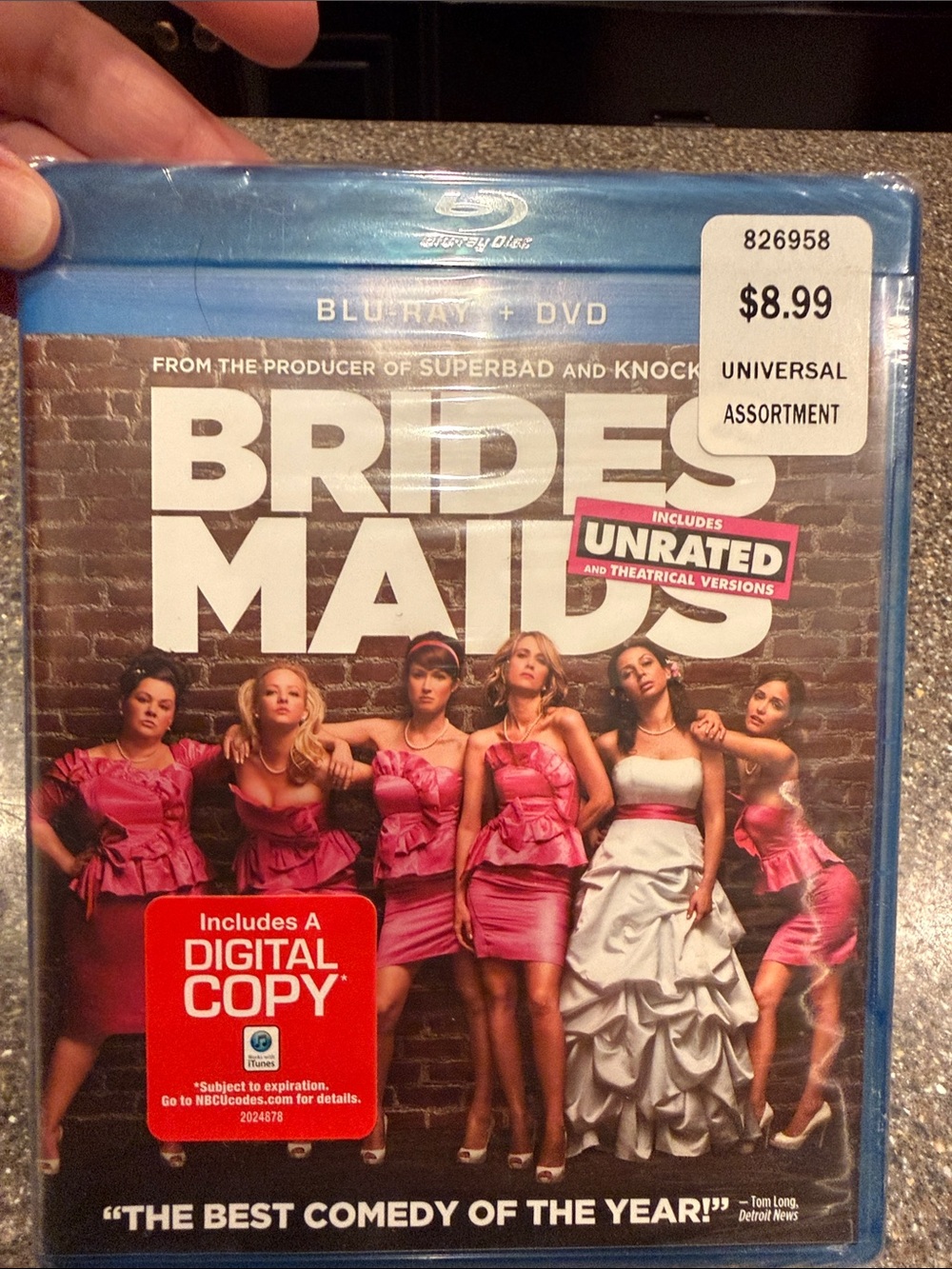 BRIDESMAIDS Blu-ray + DVD